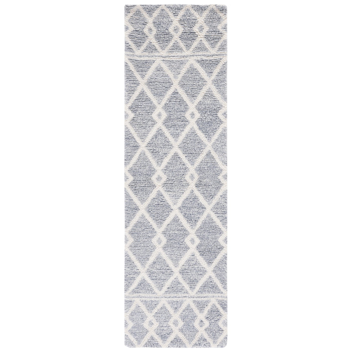 SAFAVIEH Vermont VRM554F Handmade Grey / Ivory Rug Image 3