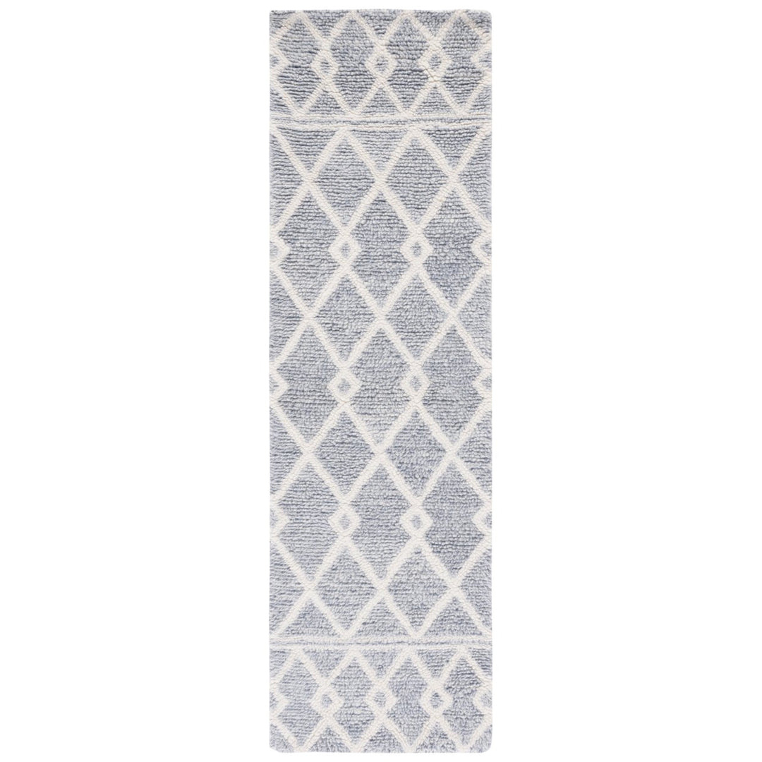 SAFAVIEH Vermont VRM554F Handmade Grey / Ivory Rug Image 1