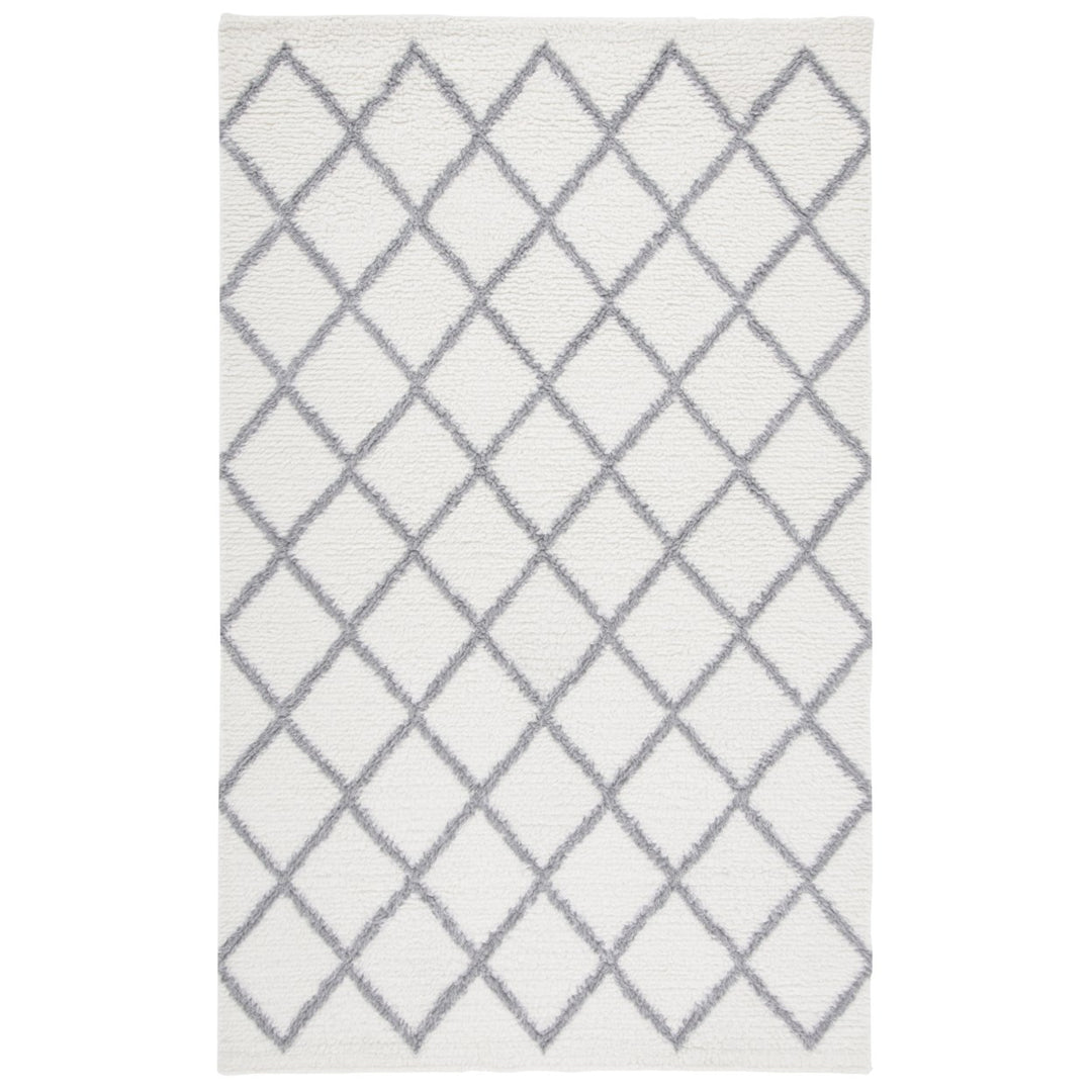 SAFAVIEH Vermont VRM552A Handmade Ivory / Grey Rug Image 1