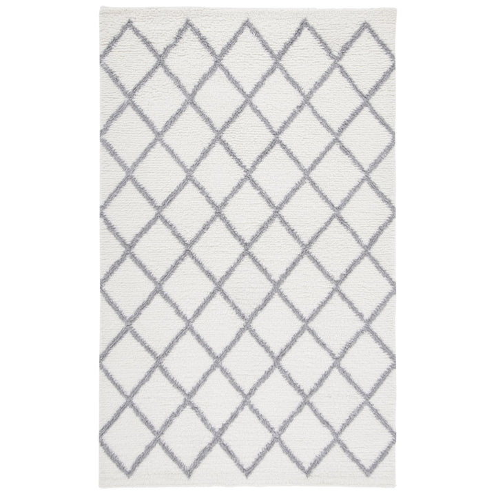 SAFAVIEH Vermont VRM552A Handmade Ivory / Grey Rug Image 1