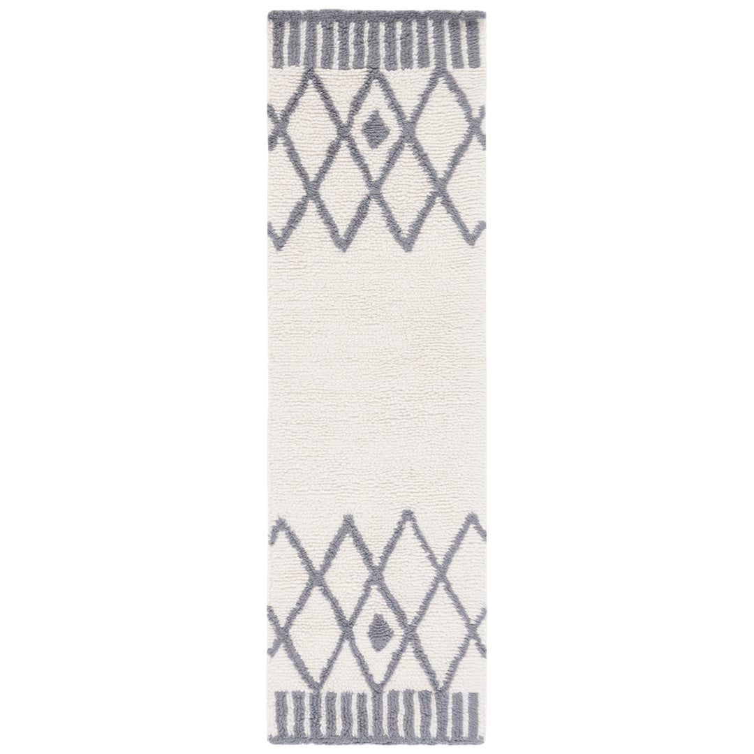 SAFAVIEH Vermont VRM553A Handmade Ivory / Grey Rug Image 3