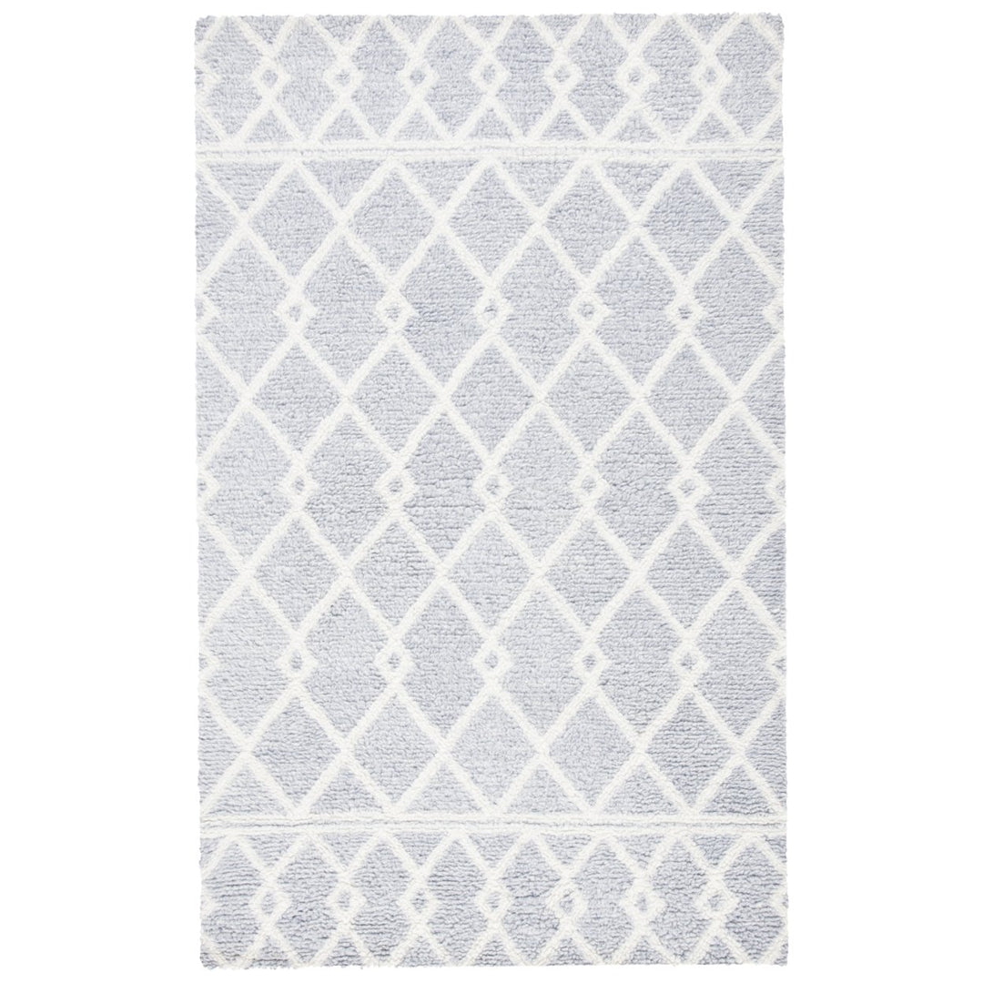 SAFAVIEH Vermont VRM554F Handmade Grey / Ivory Rug Image 1