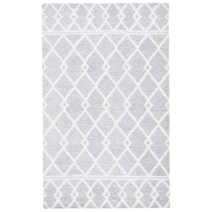 SAFAVIEH Vermont VRM554F Handmade Grey / Ivory Rug Image 1