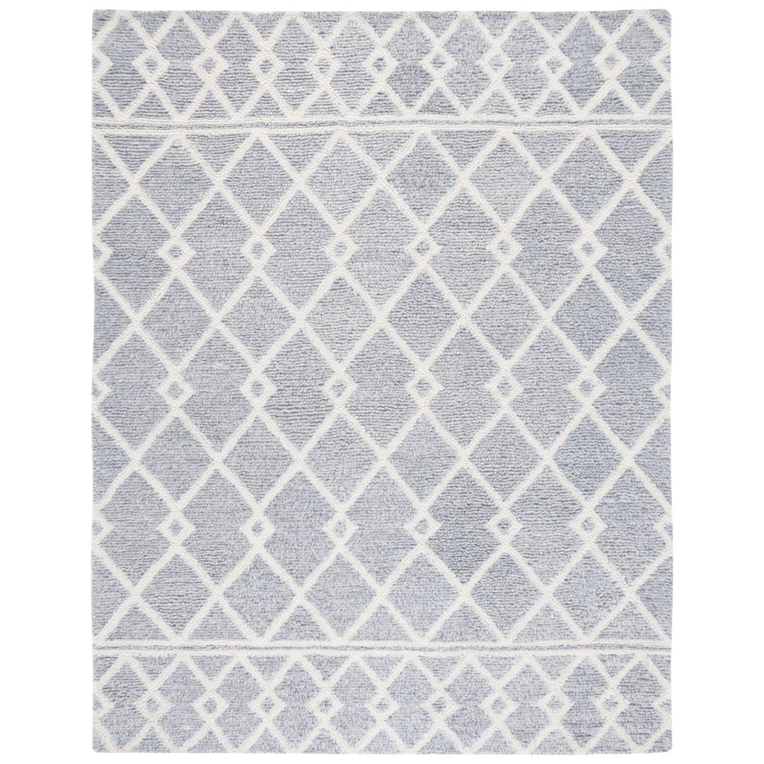 SAFAVIEH Vermont VRM554F Handmade Grey / Ivory Rug Image 1