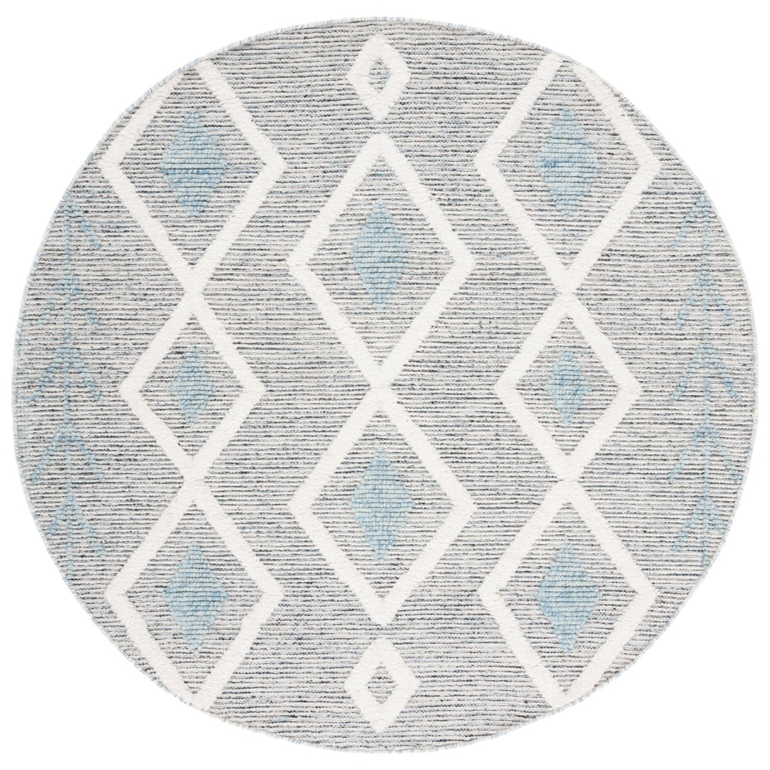 SAFAVIEH Vermont Collection VRM603M Blue / Ivory Rug Image 1