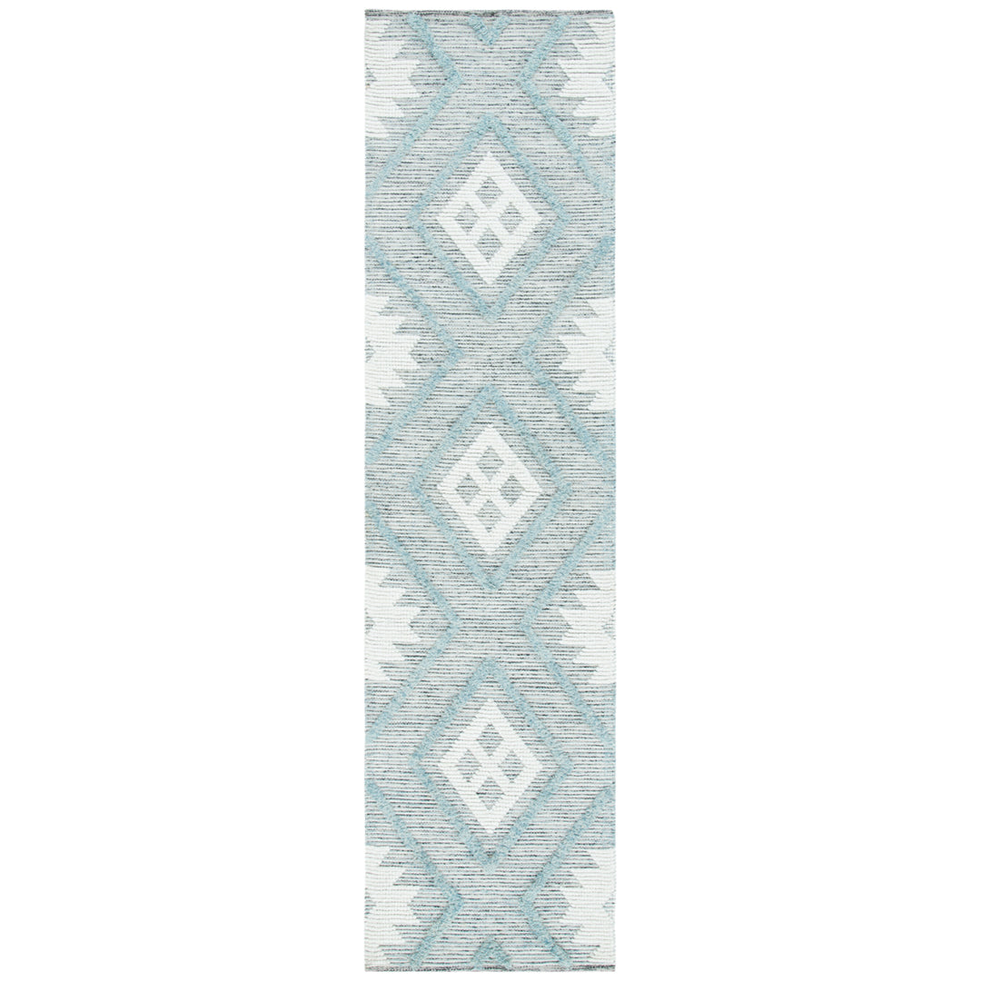 SAFAVIEH Vermont Collection VRM603M Blue / Ivory Rug Image 5