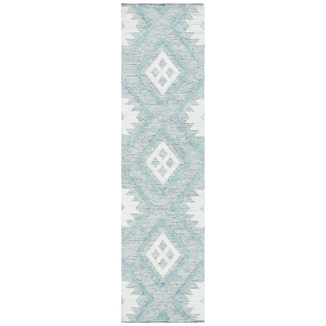 SAFAVIEH Vermont Collection VRM603M Blue / Ivory Rug Image 1