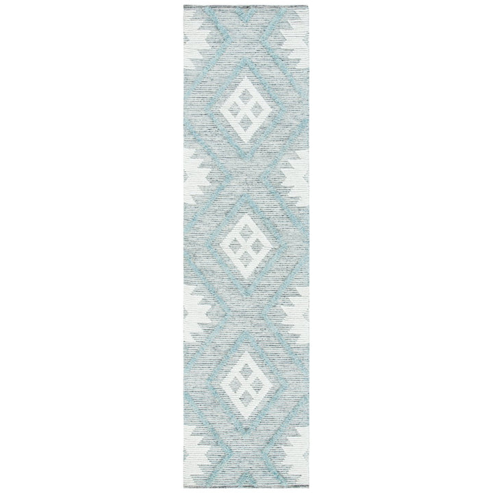 SAFAVIEH Vermont Collection VRM603M Blue / Ivory Rug Image 1