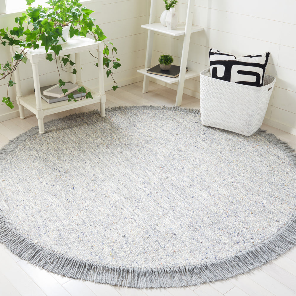 SAFAVIEH Vermont VRM701F Handmade Grey / Ivory Rug Image 2