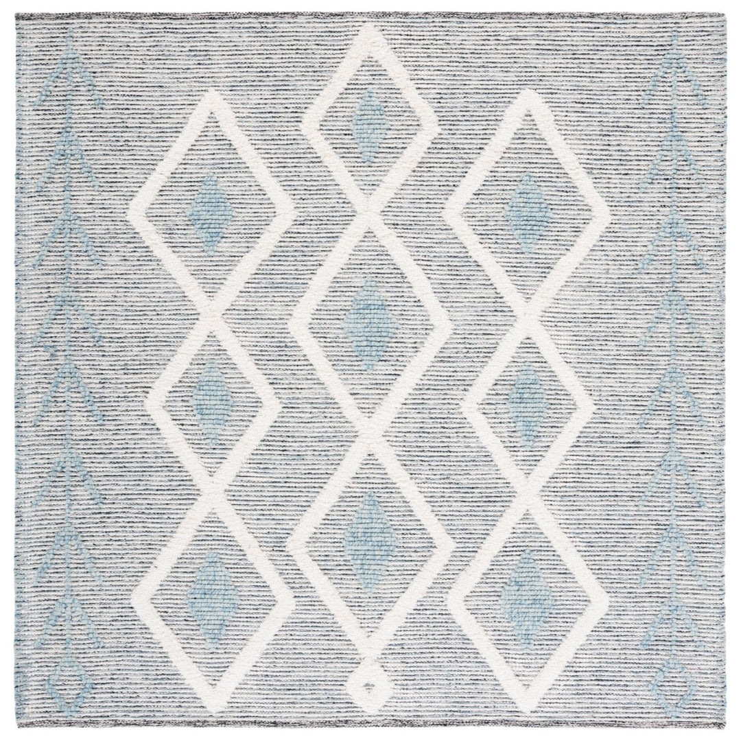 SAFAVIEH Vermont Collection VRM603M Blue / Ivory Rug Image 1