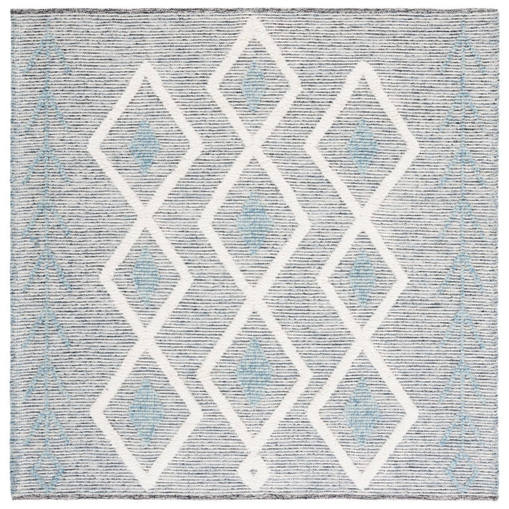 SAFAVIEH Vermont Collection VRM603M Blue / Ivory Rug Image 1