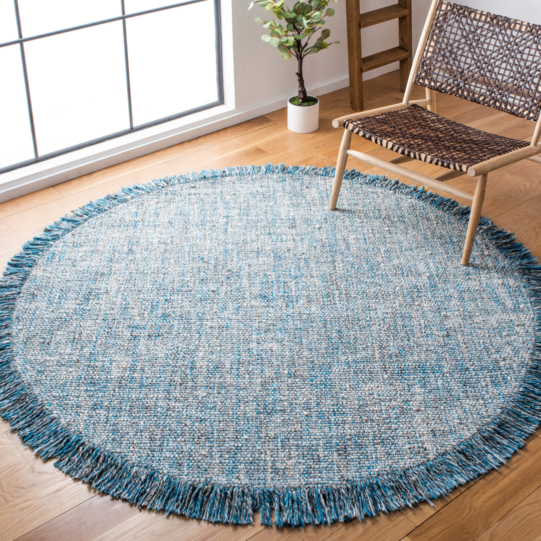 SAFAVIEH Vermont VRM701M Handmade Blue / Grey Rug Image 2