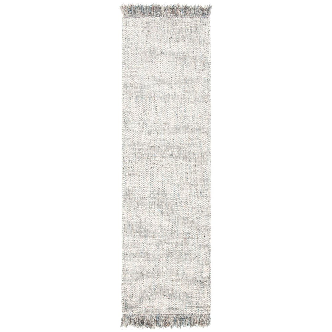 SAFAVIEH Vermont VRM701G Handmade Light Grey / Ivory Rug Image 1