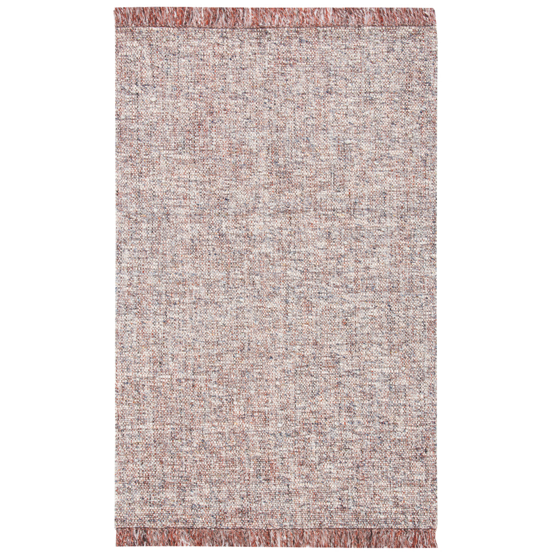 SAFAVIEH Vermont VRM701P Handmade Grey / Rust Rug Image 1