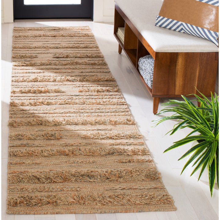 SAFAVIEH Vermont VRM901B Handwoven Beige / Orange Rug Image 3