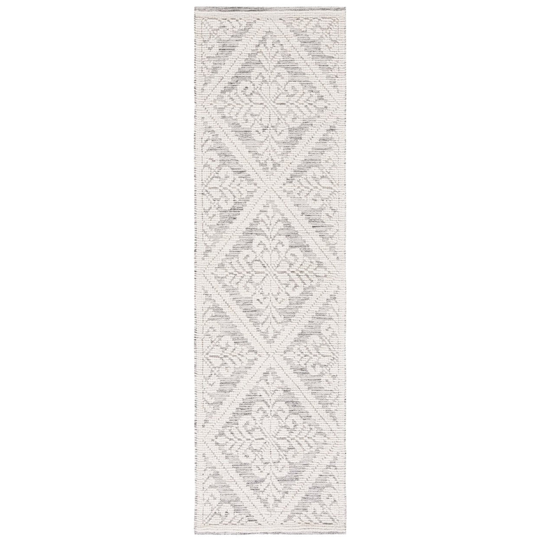 SAFAVIEH Vermont VRM806F Handmade Grey / Ivory Rug Image 1