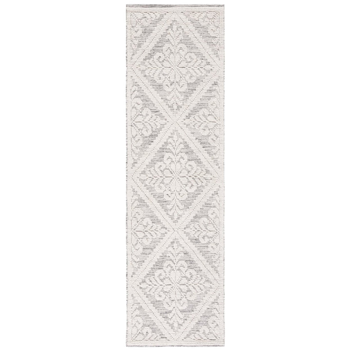 SAFAVIEH Vermont VRM806F Handmade Grey / Ivory Rug Image 1