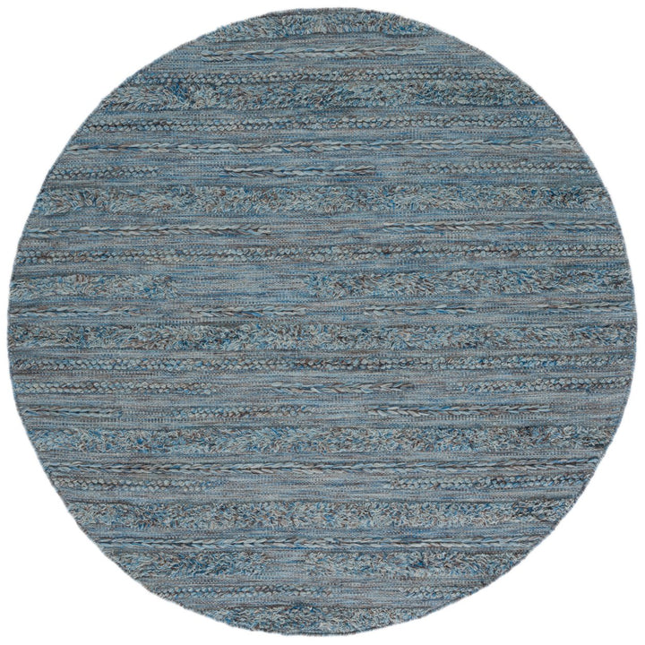 SAFAVIEH Vermont VRM901L Handwoven Grey / Blue Rug Image 1