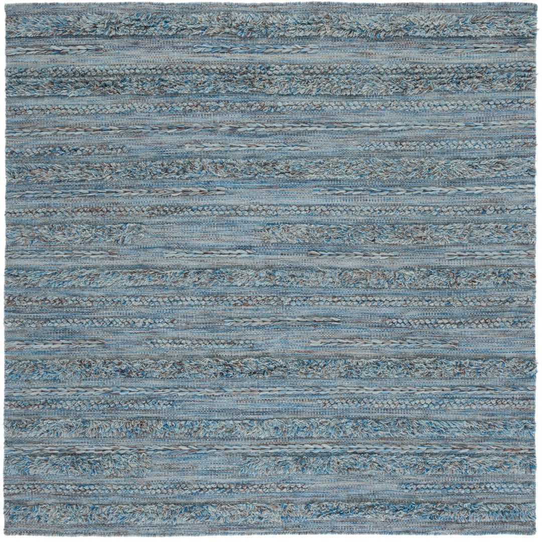 SAFAVIEH Vermont VRM901L Handwoven Grey / Blue Rug Image 1