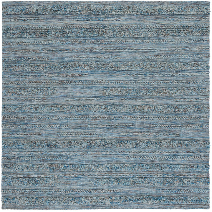 SAFAVIEH Vermont VRM901L Handwoven Grey / Blue Rug Image 1