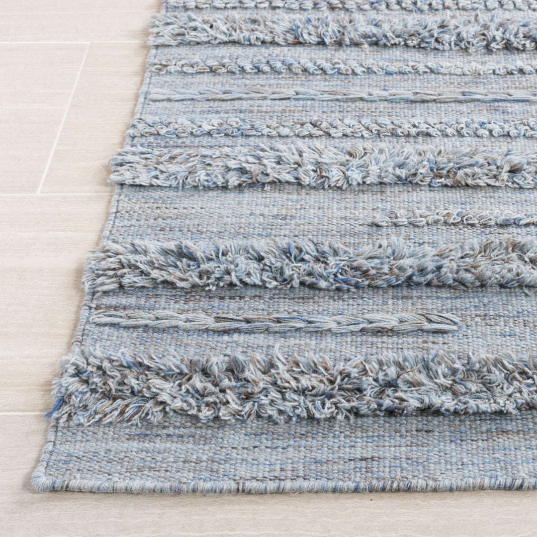 SAFAVIEH Vermont VRM901L Handwoven Grey / Blue Rug Image 7