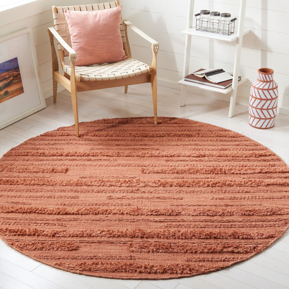 SAFAVIEH Vermont VRM901P Handwoven Rust / Orange Rug Image 2