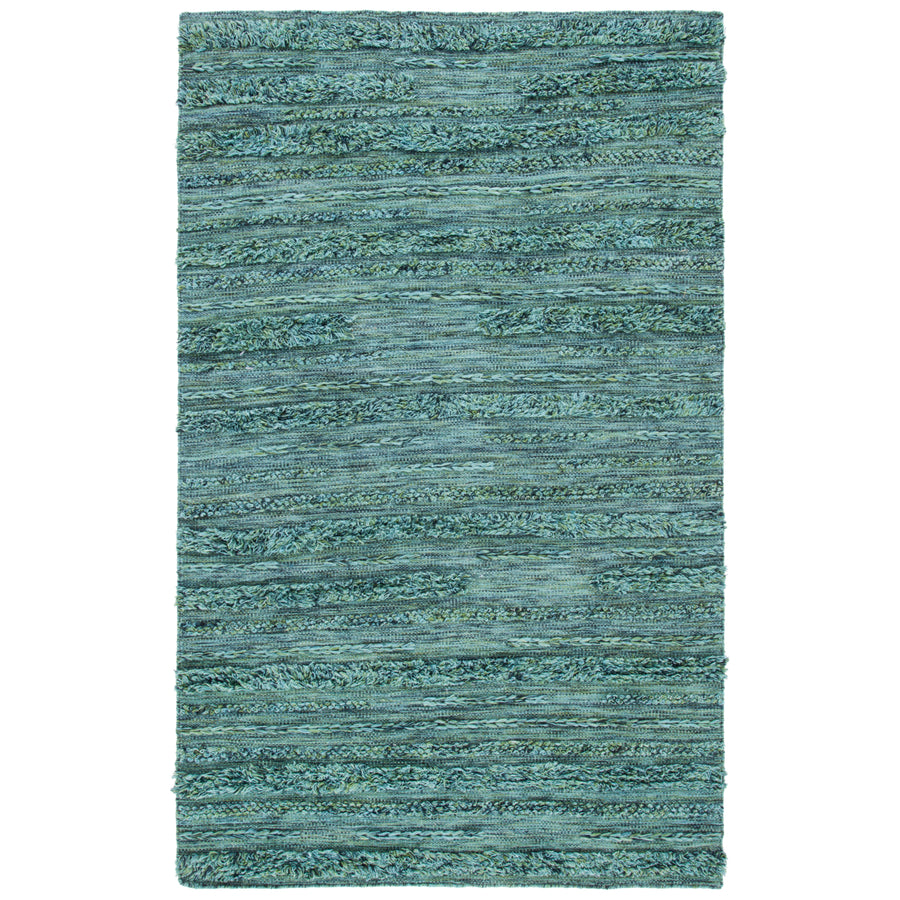 SAFAVIEH Vermont VRM901Y Handwoven Dark Green /Black Rug Image 1