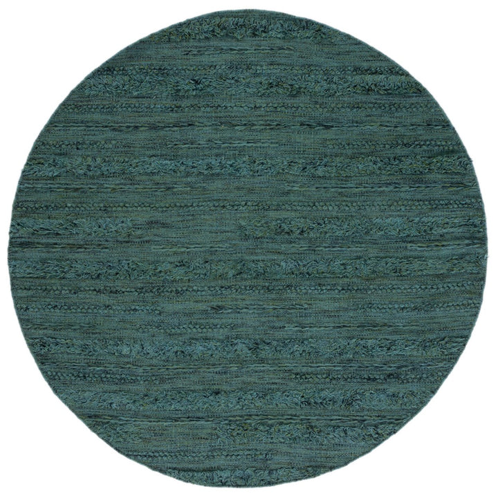 SAFAVIEH Vermont VRM901Y Handwoven Dark Green /Black Rug Image 1