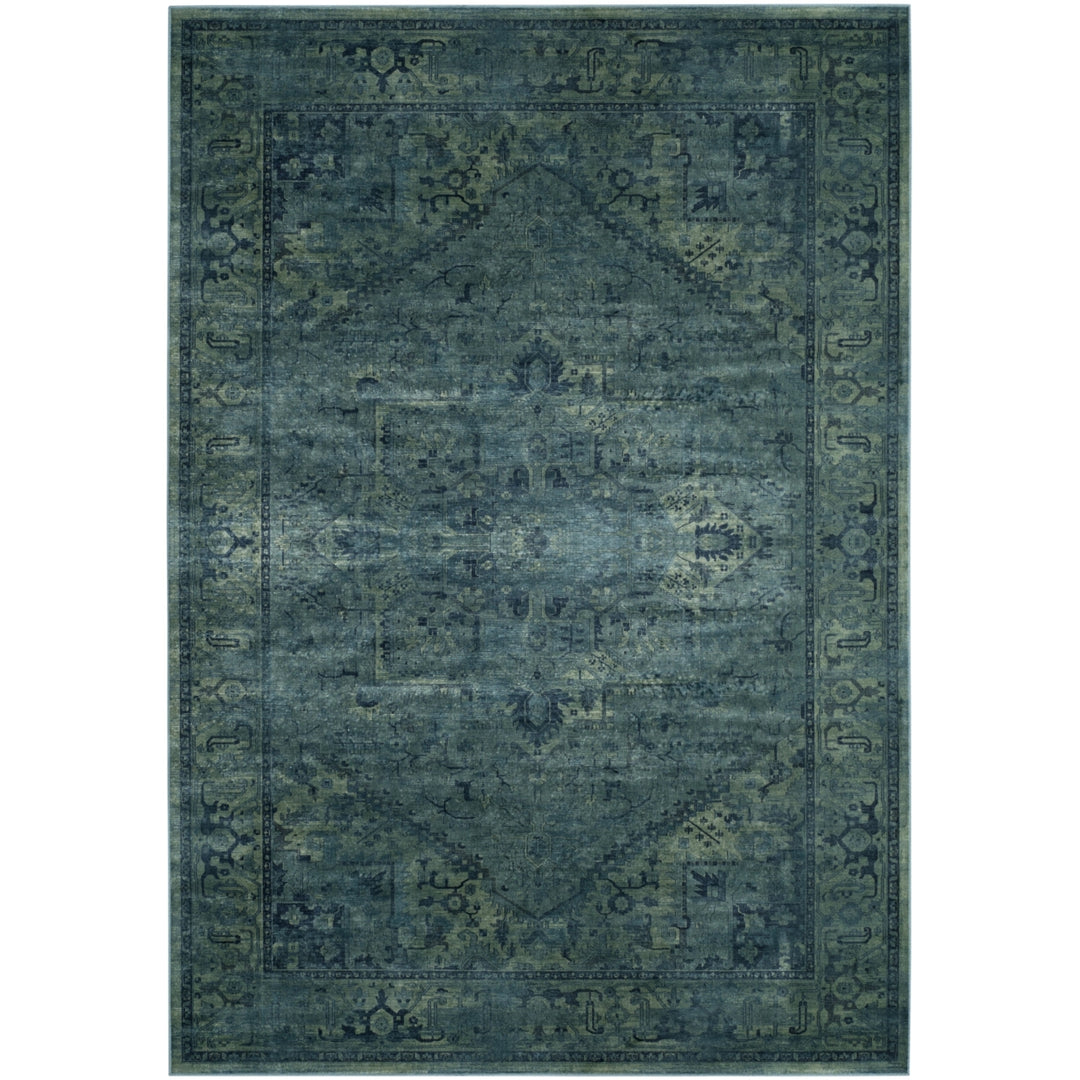 SAFAVIEH Vintage VTG114-2220 Turquoise Rug Image 1