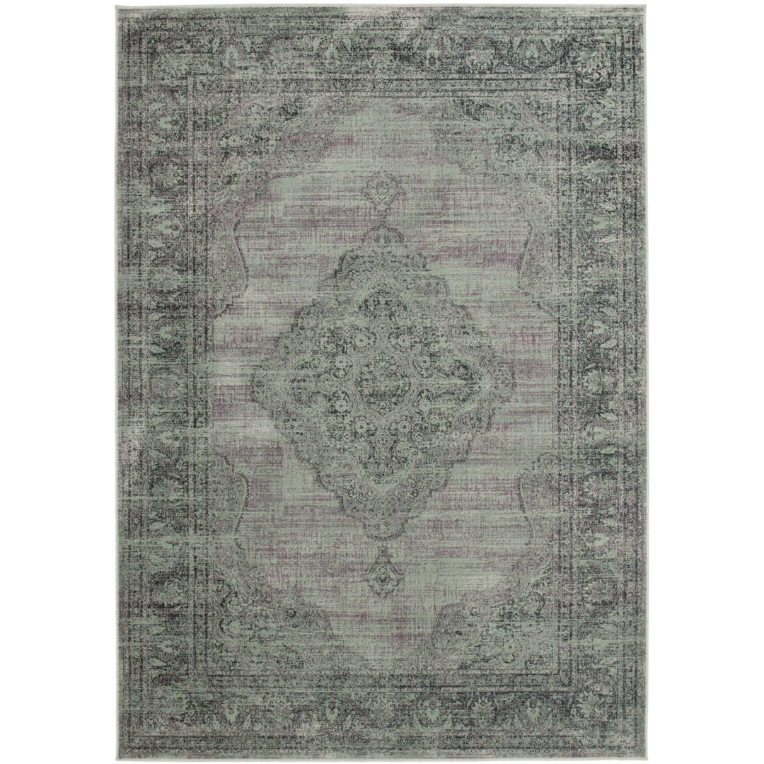 SAFAVIEH Vintage VTG112-110 Light Blue Rug Image 1