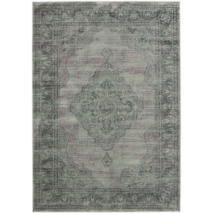 SAFAVIEH Vintage VTG112-110 Light Blue Rug Image 1