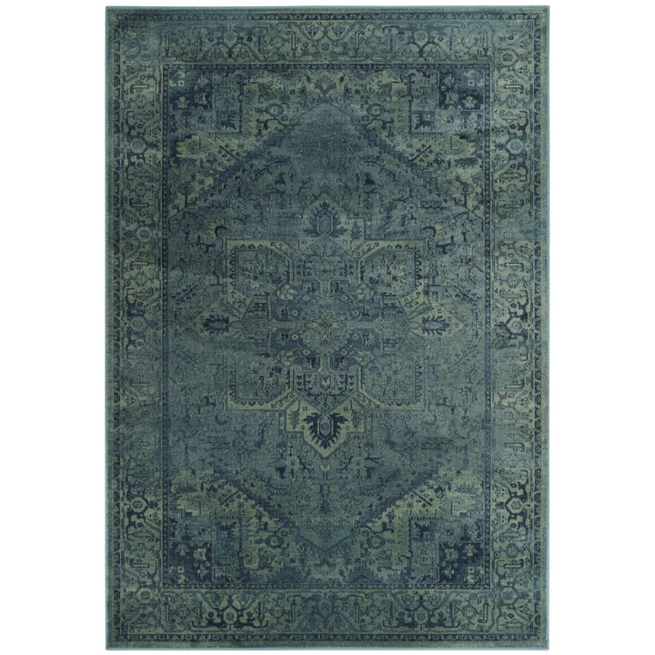 SAFAVIEH Vintage VTG114-2220 Turquoise Rug Image 1