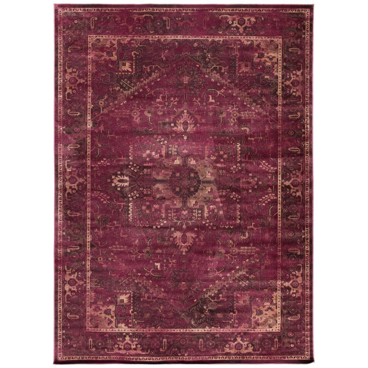 SAFAVIEH Vintage VTG114-5880 Raspberry Rug Image 1