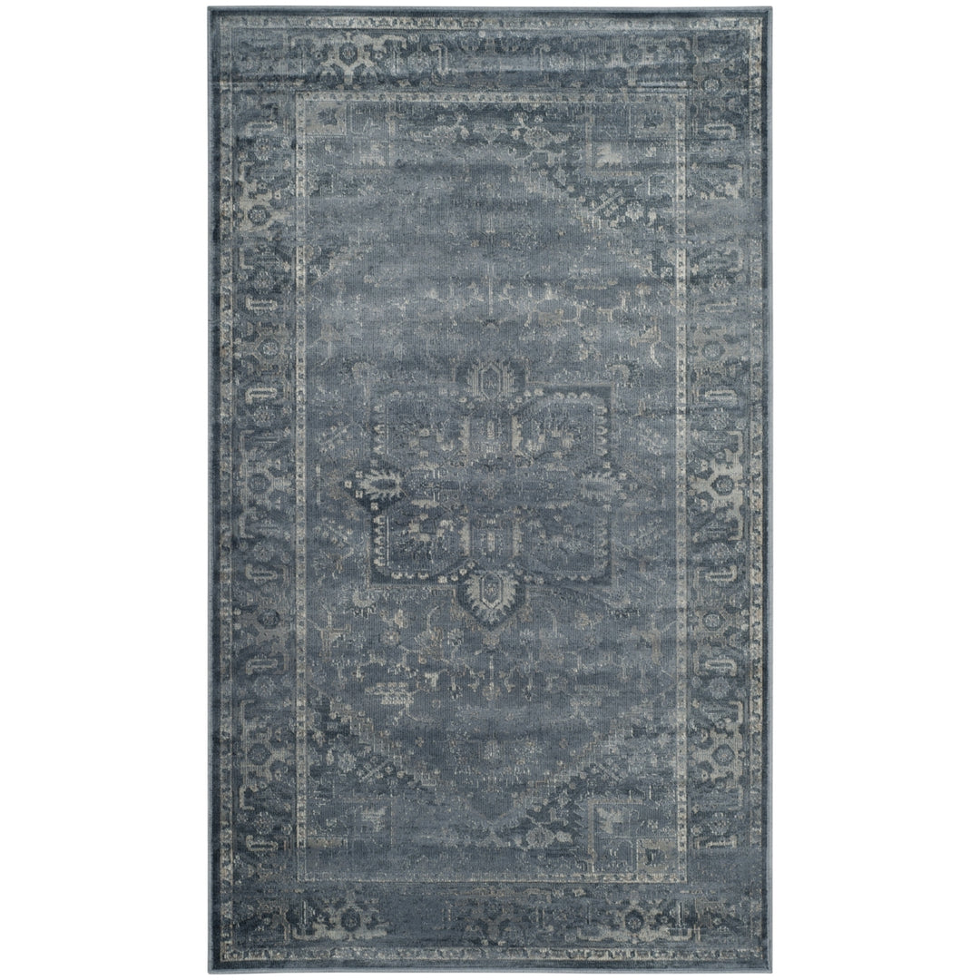 SAFAVIEH Vintage Collection VTG114-7220 Blue Rug Image 7