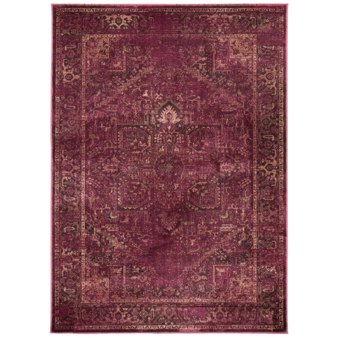 SAFAVIEH Vintage VTG114-5880 Raspberry Rug Image 7