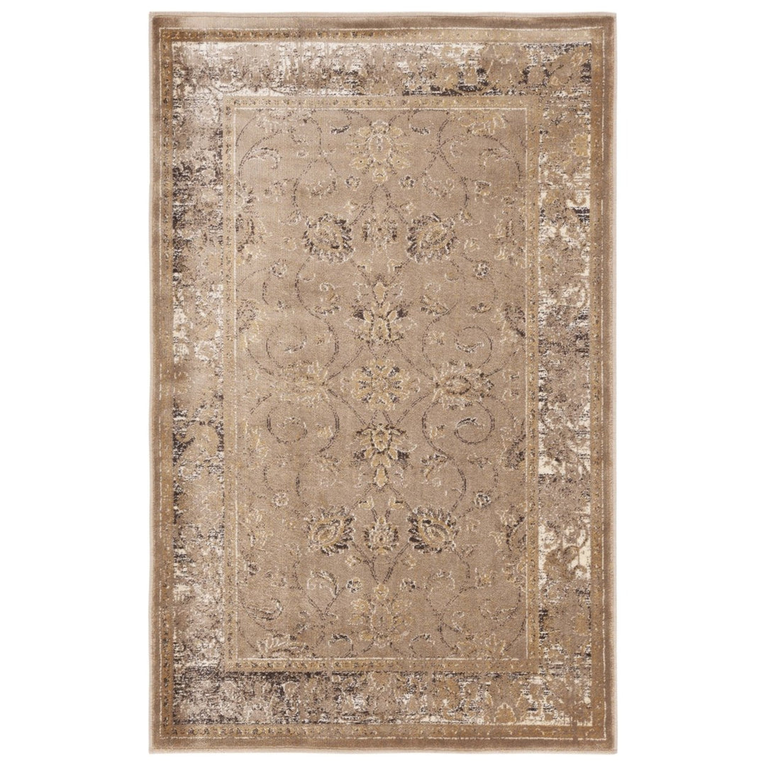 SAFAVIEH Vintage Collection VTG117-1662 Taupe Rug Image 1