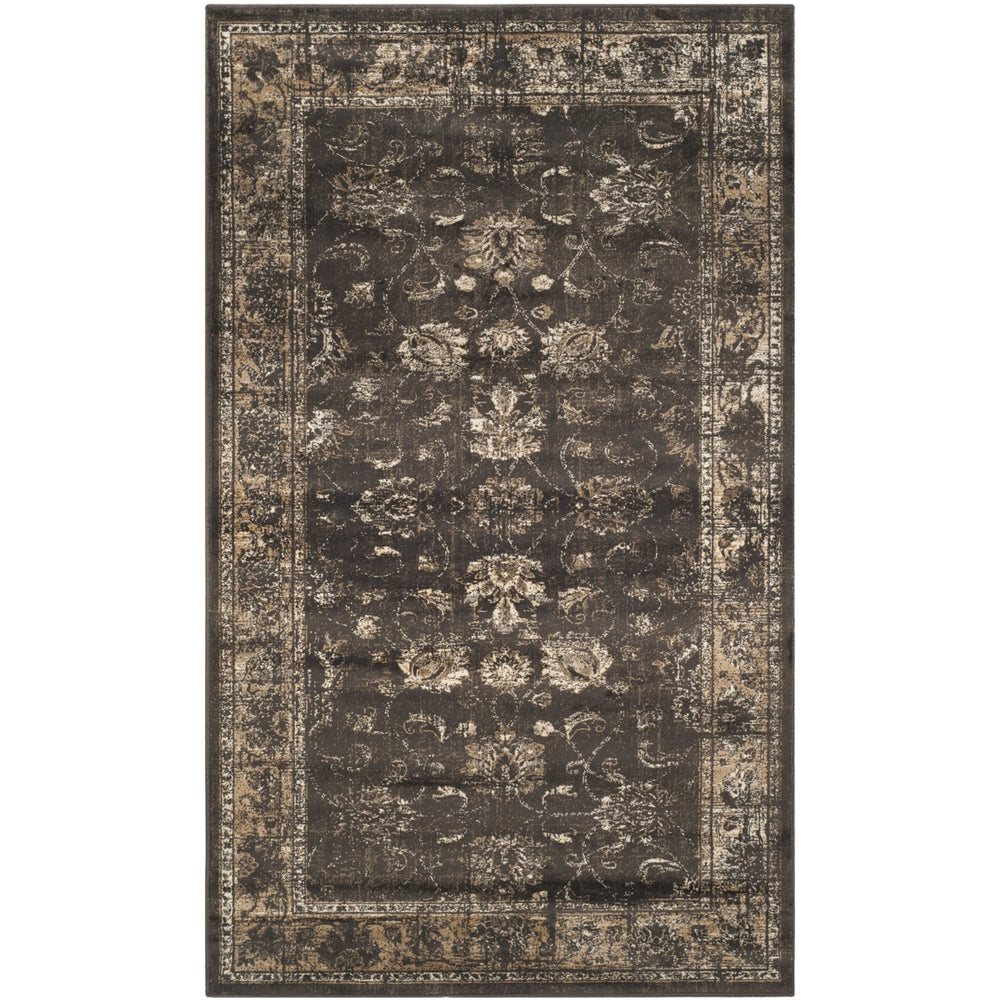 SAFAVIEH Vintage VTG117-330 Soft Anthracite Rug Image 2