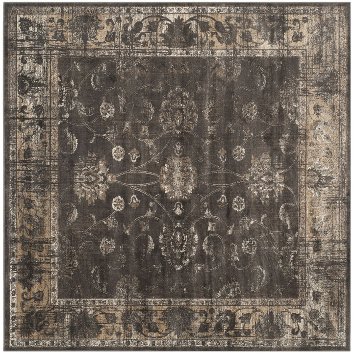 SAFAVIEH Vintage VTG117-330 Soft Anthracite Rug Image 1