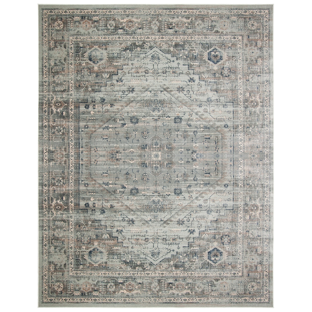 SAFAVIEH Vintage VTG123-7662 Light Blue Rug Image 1