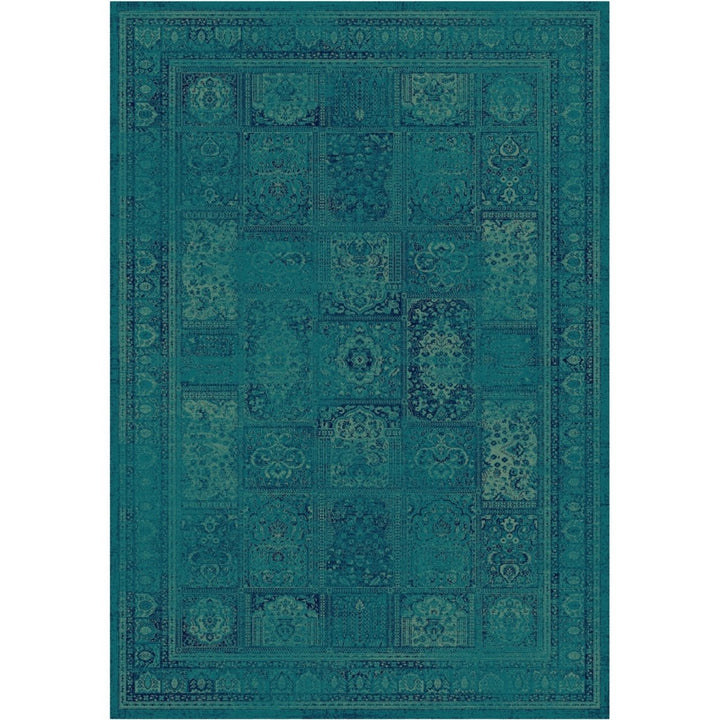 SAFAVIEH Vintage VTG127-2220 Turquoise / Multi Rug Image 1