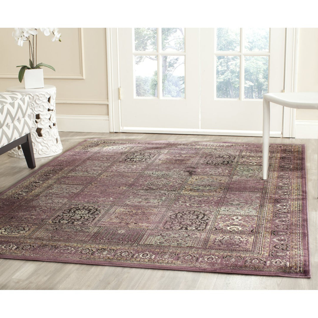 SAFAVIEH Vintage VTG127-880 Purple / Fuchsia Rug Image 1