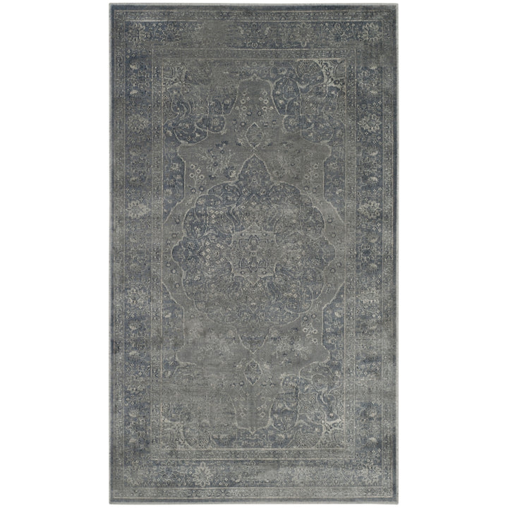 SAFAVIEH Vintage VTG158-7110 Lt Blue / Lt Grey Rug Image 9