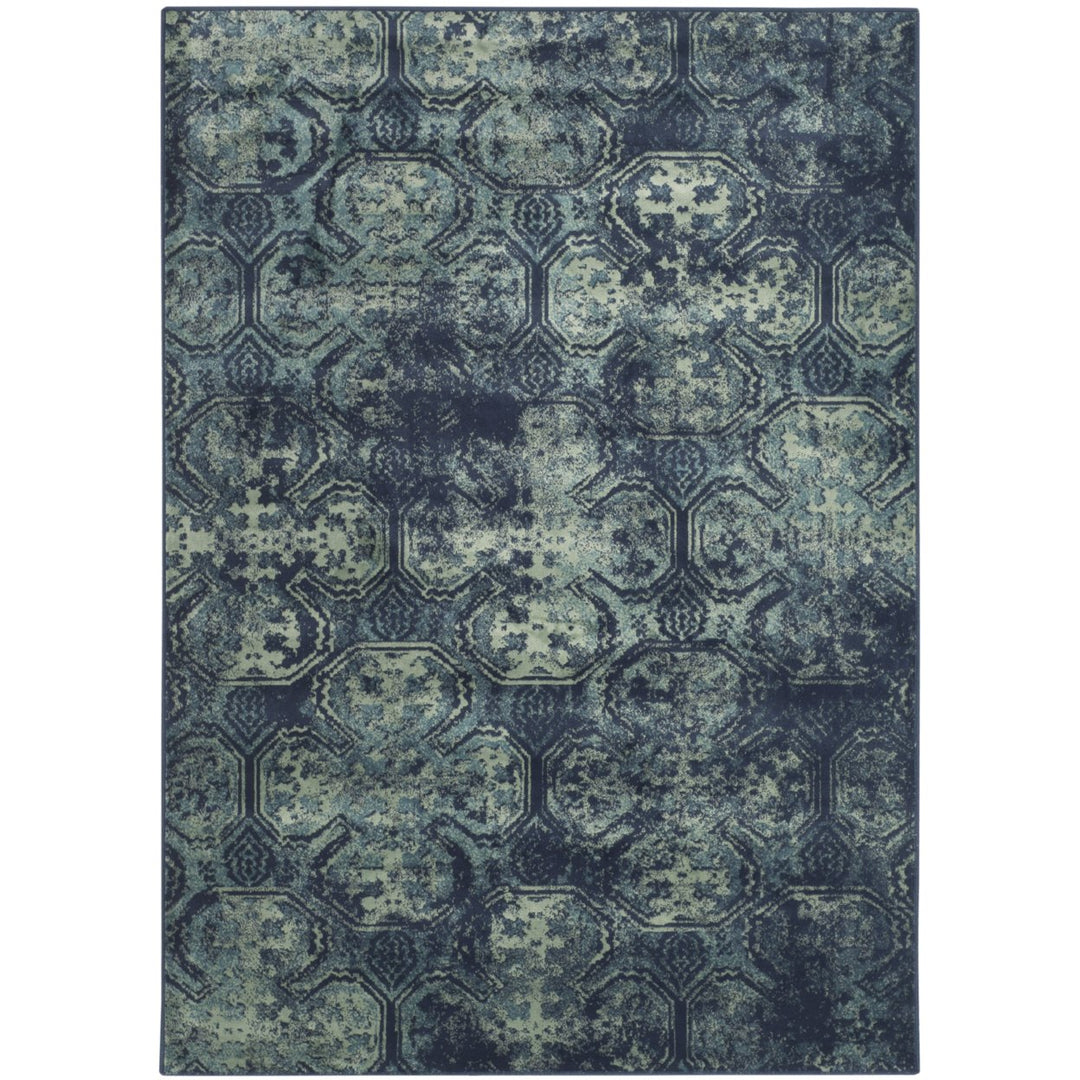 SAFAVIEH Vintage Collection VTG197-2330 Navy Rug Image 1