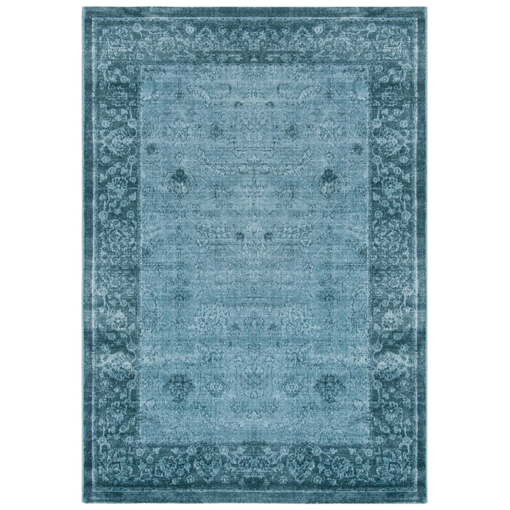 SAFAVIEH Vintage VTG260B Lt Blue / Dark Blue Rug Image 1