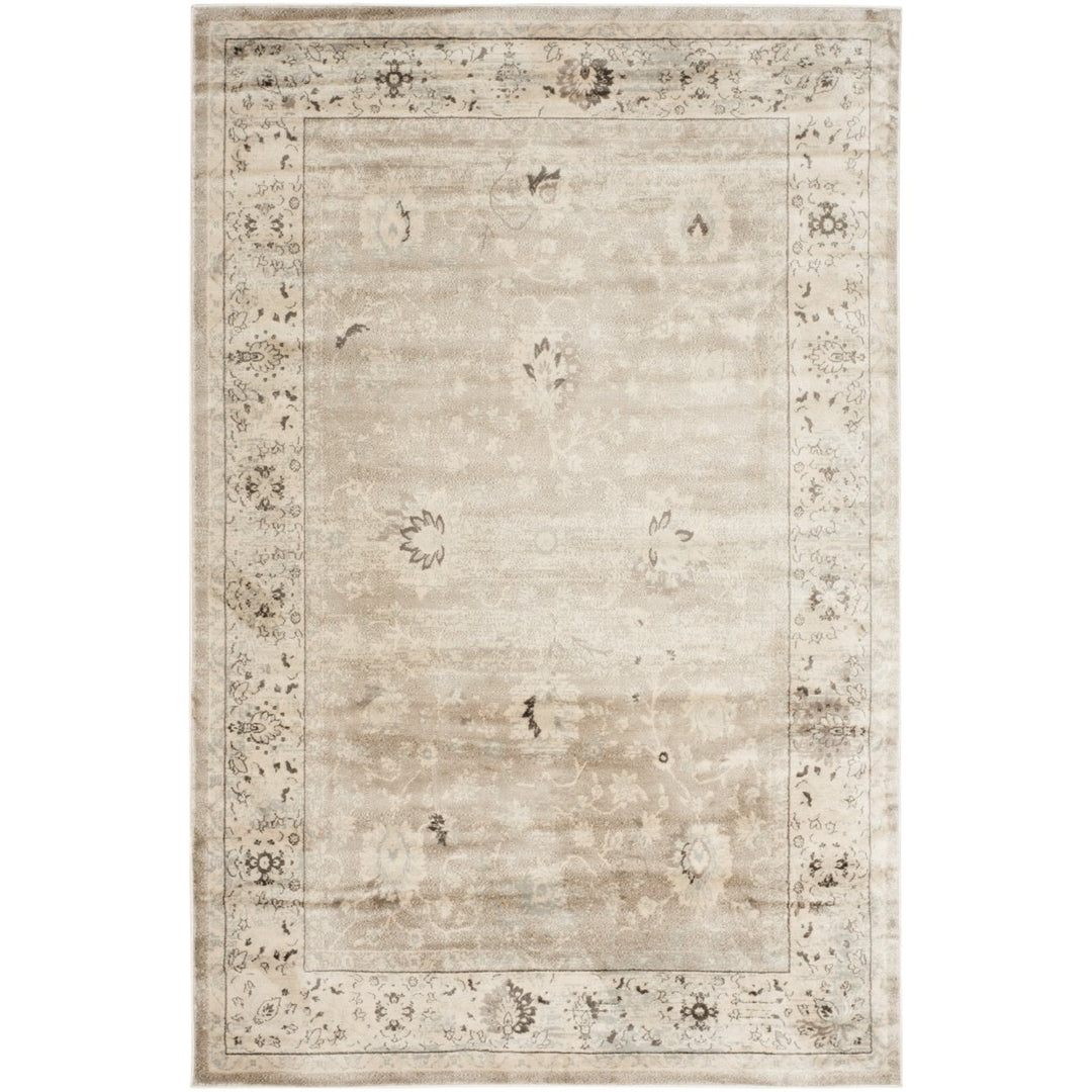 SAFAVIEH Vintage VTG433D Light Grey / Ivory Rug Image 2