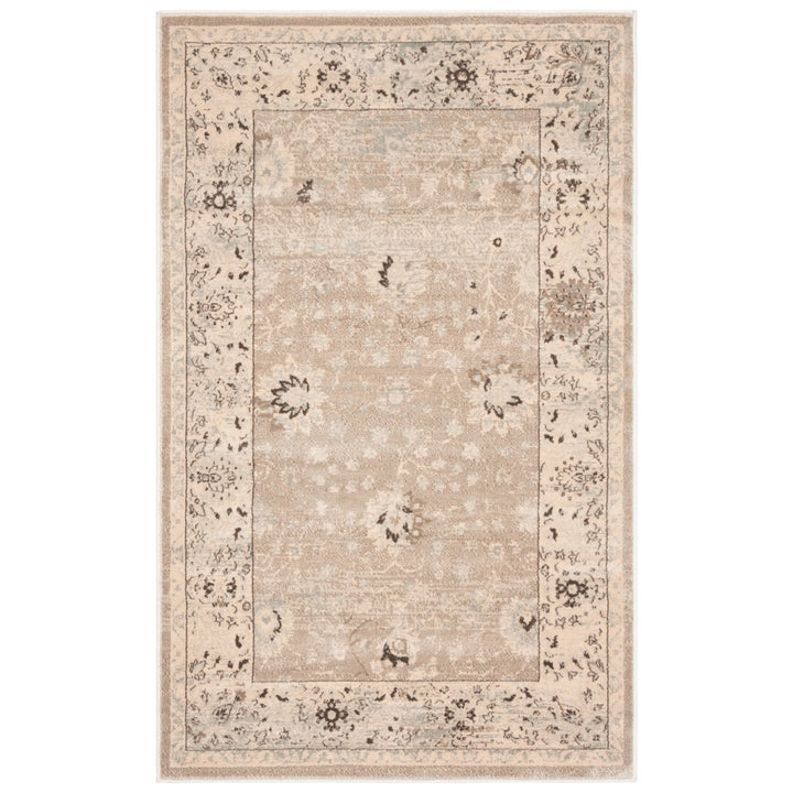 SAFAVIEH Vintage VTG433D Light Grey / Ivory Rug Image 4