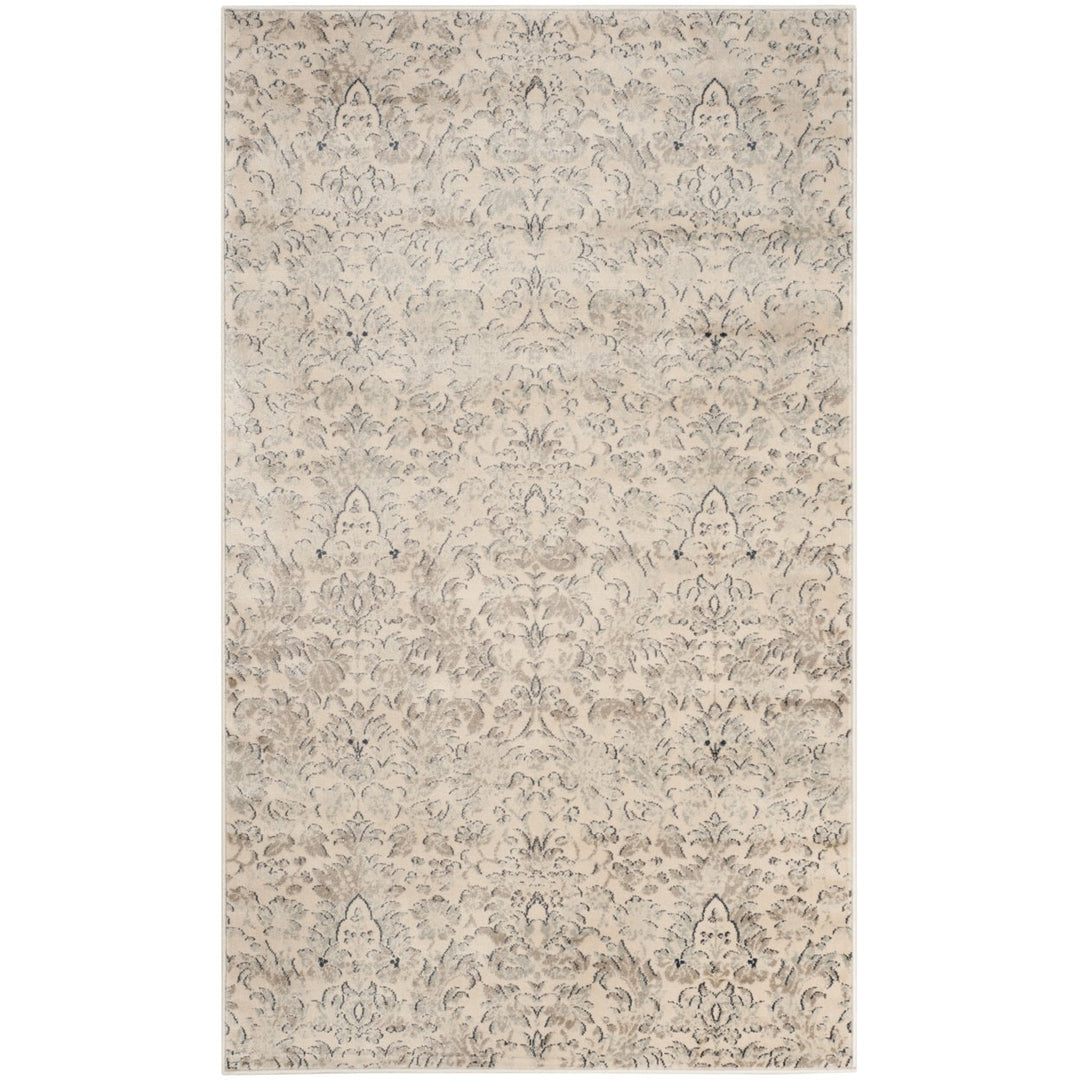 SAFAVIEH Vintage Collection VTG434F Ivory/Grey Rug Image 5