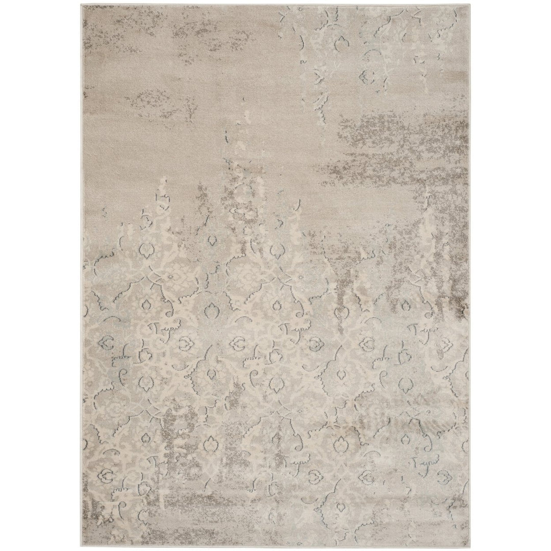 SAFAVIEH Vintage Collection VTG436A Grey/Ivory Rug Image 1