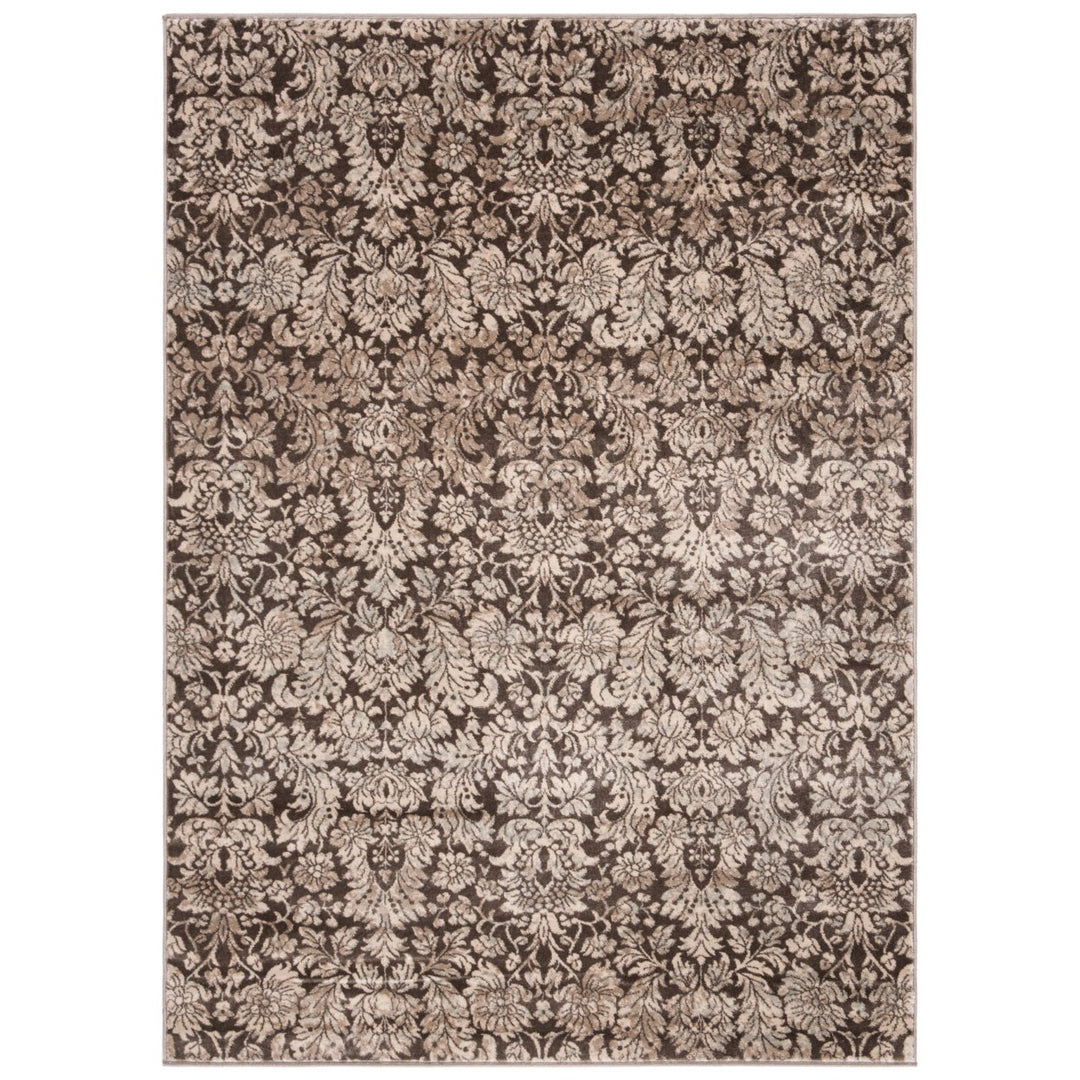 SAFAVIEH Vintage VTG437B Brown / Creme Rug Image 5