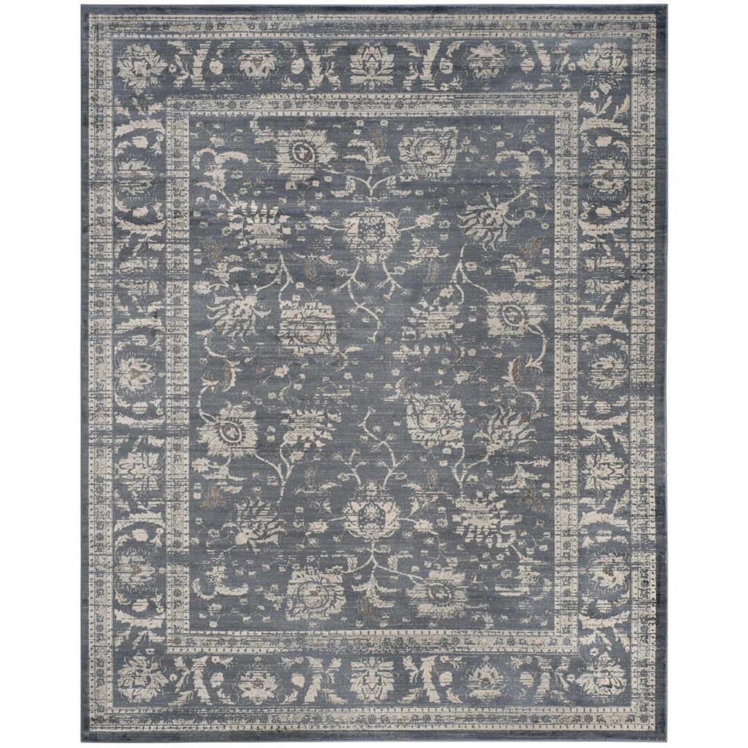 SAFAVIEH Vintage VTG438G Dark Grey / Cream Rug Image 1